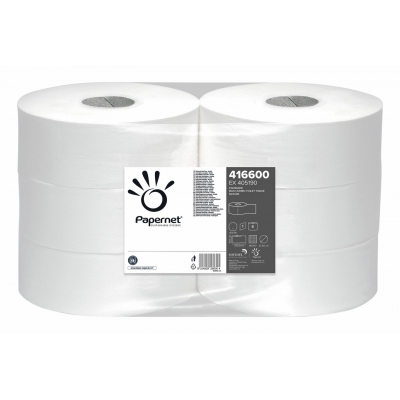 Maxi Jumbo Toilettenpapier Recycling 1-lagig, 470m / Rolle Papernet 416600  6 Rollen / VE