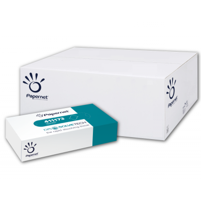Kosmetiktücherboxen 2-lagig, 100 Blatt / Box, selbstauflösend Papernet 411173  40 Kosmetikboxen / VE