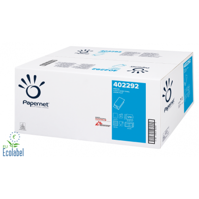 Papierhandtücher Zellstoff V-Falz, 2-lagig Maß: 24 x 21 cm (gefalten 11 cm) 3.150 Stück / Karton