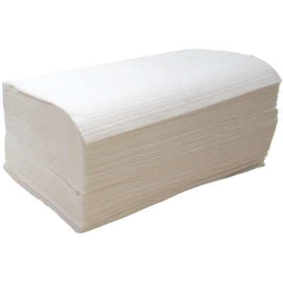 Falthandtücher Papierhandtücher Einmalhandtücher weiß 1-lagig V Falz 25x23 